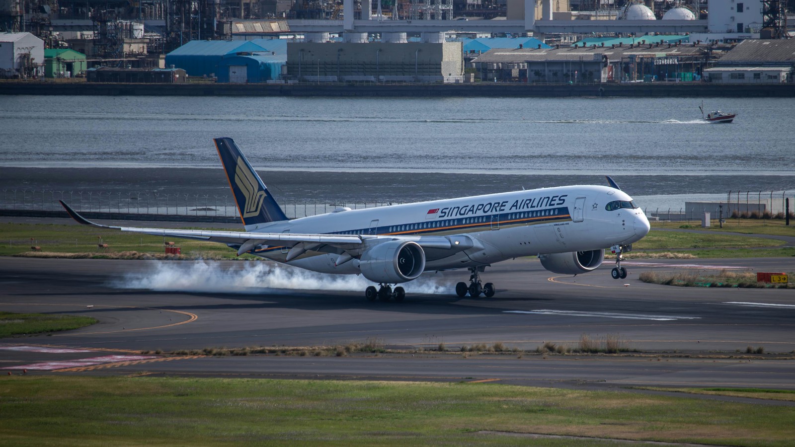 Airbus A350 widebody passenger aircraft