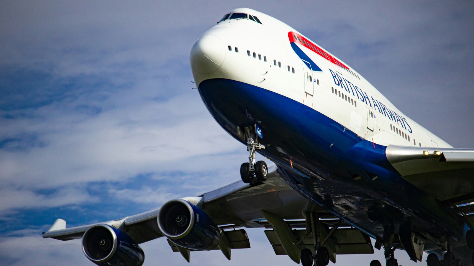 Boeing 747 widebody aircraft