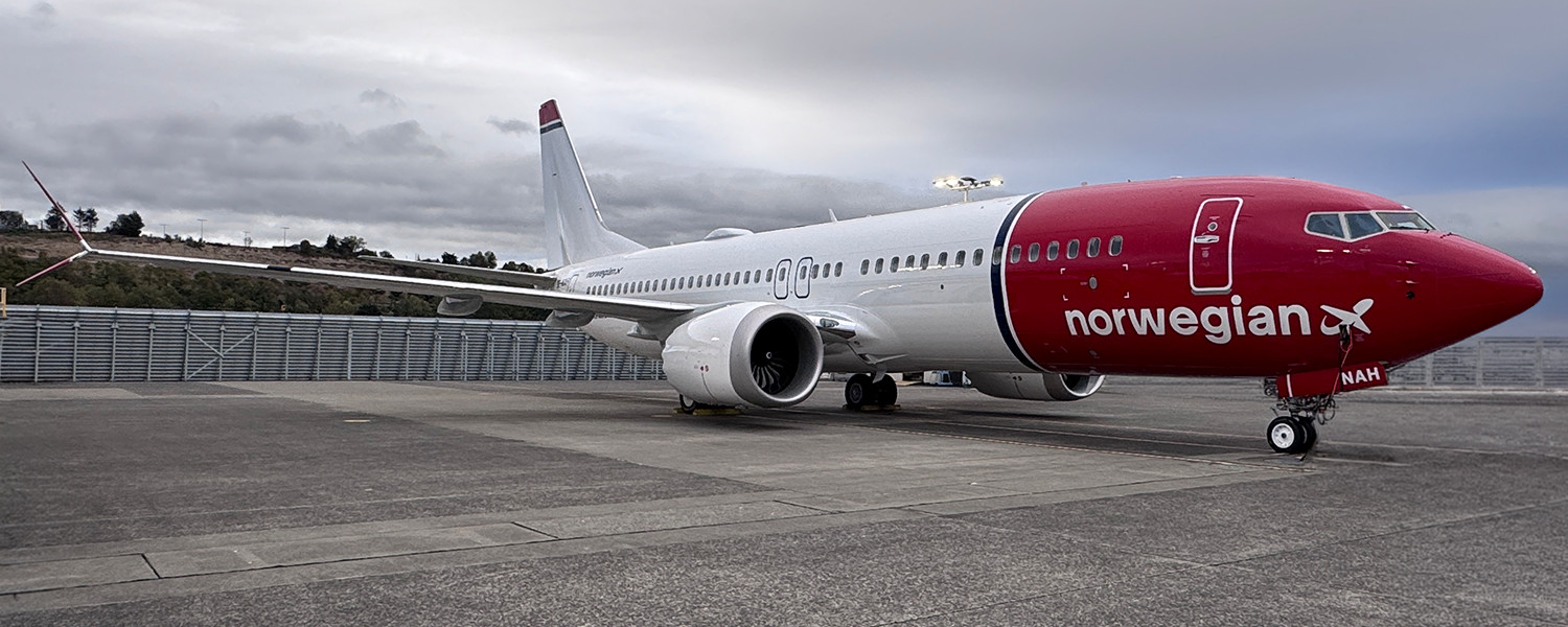 CDB Aviation delivers first B737-8 to Norwegian