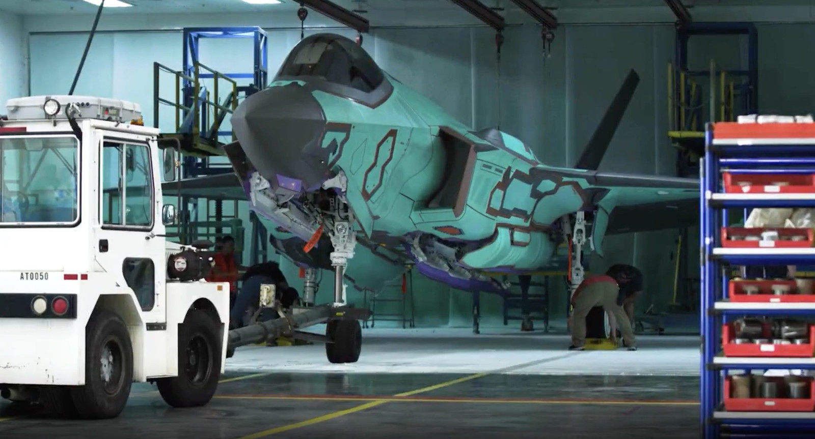 Germany’s first F-35A nears completion