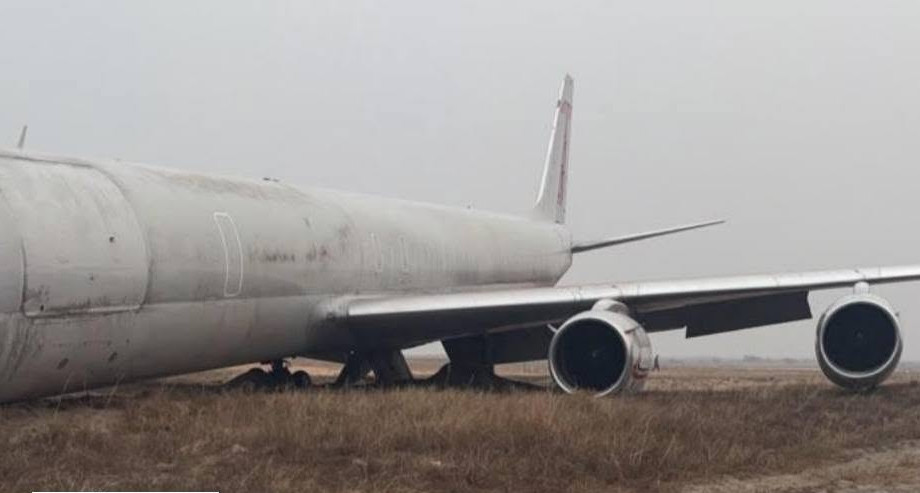 Trans Air DC-8 had been returning for emergency landing before Kinshasa excursion
