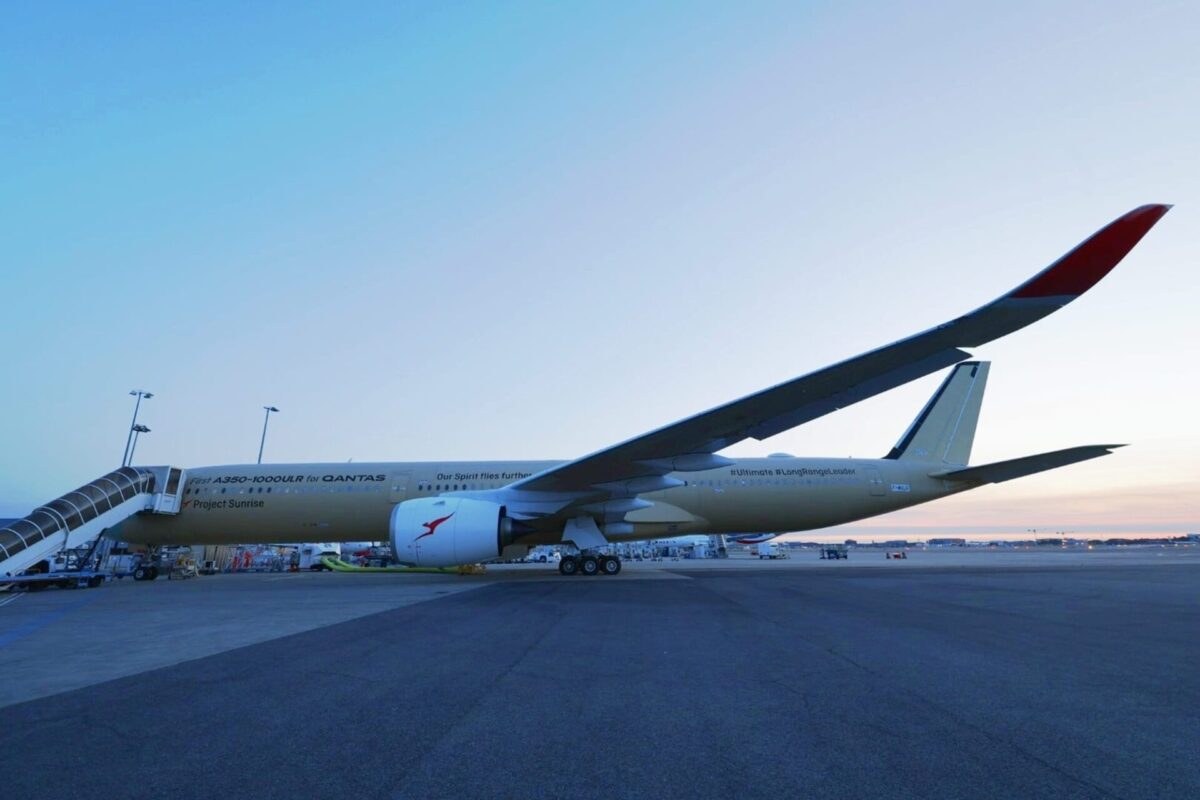 Airbus begins first long-endurance test flight of Qantas’ A350-1000ULR aircraft