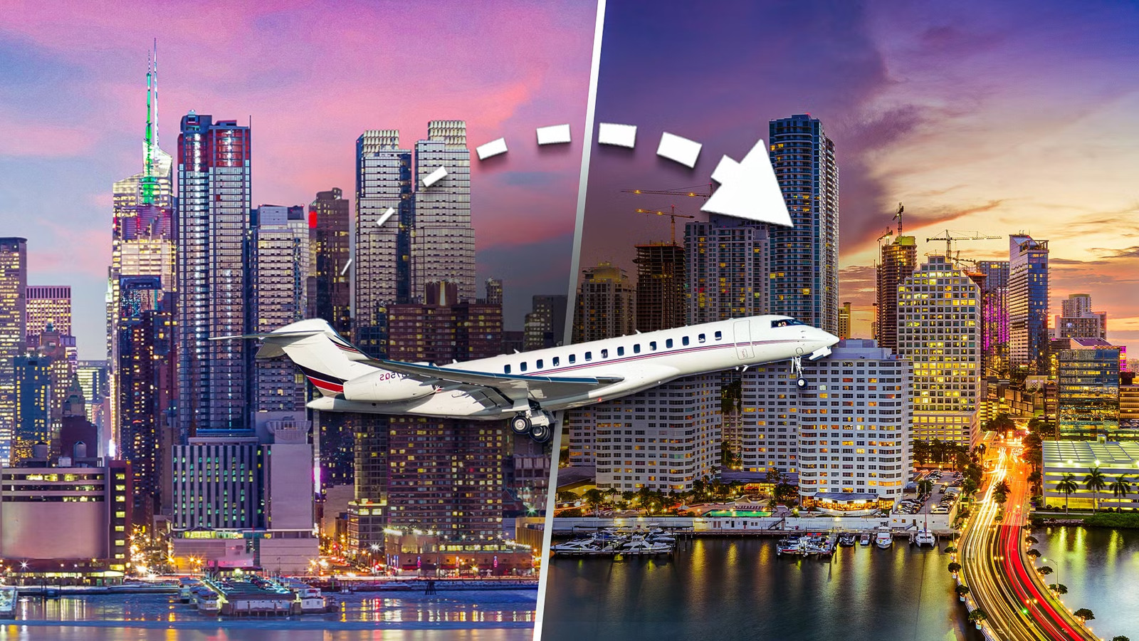 Here's How Much A Private Jet Charter From New York To Miami Actually Costs In 2026