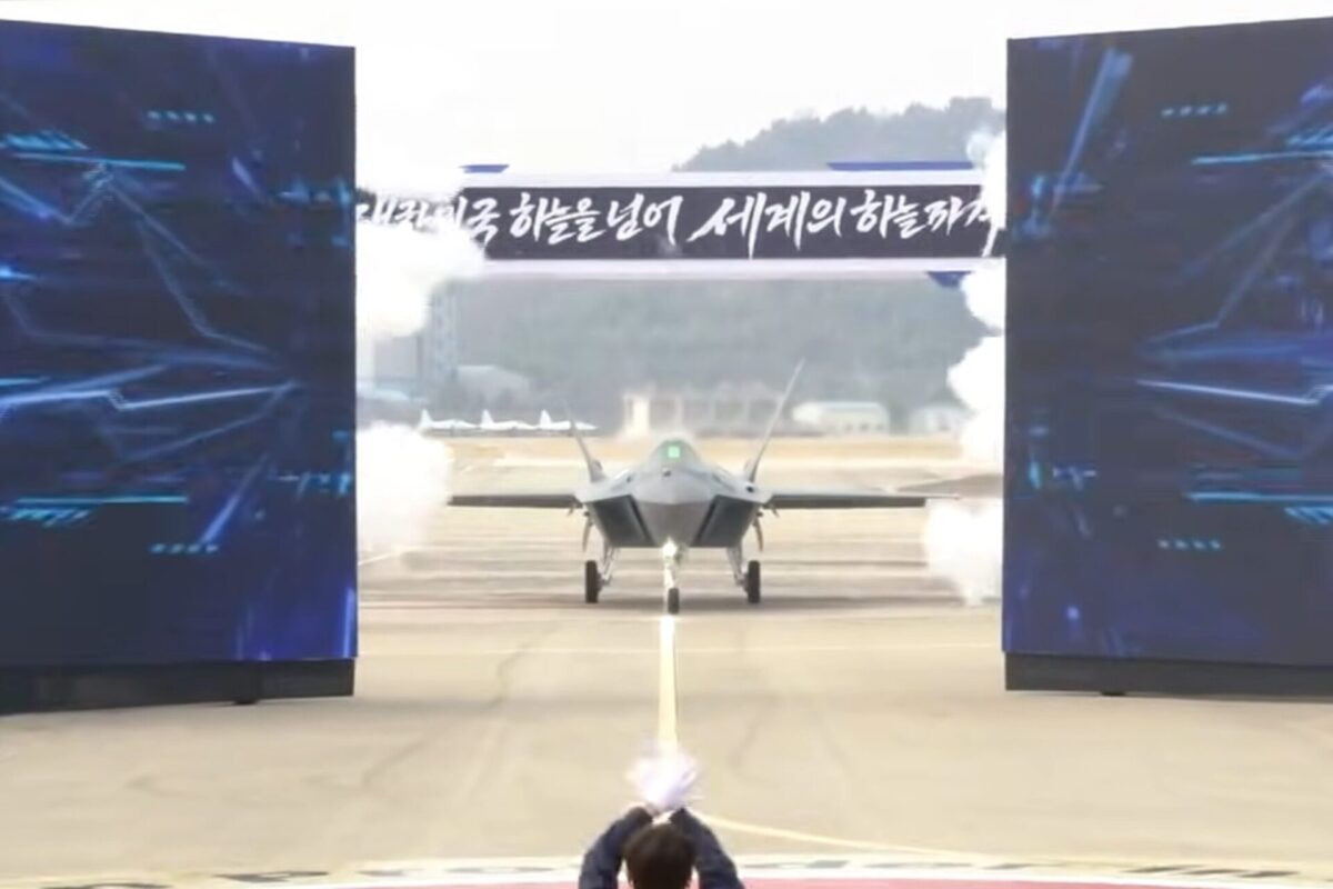 South Korea takes delivery of first production KF-21 fighter