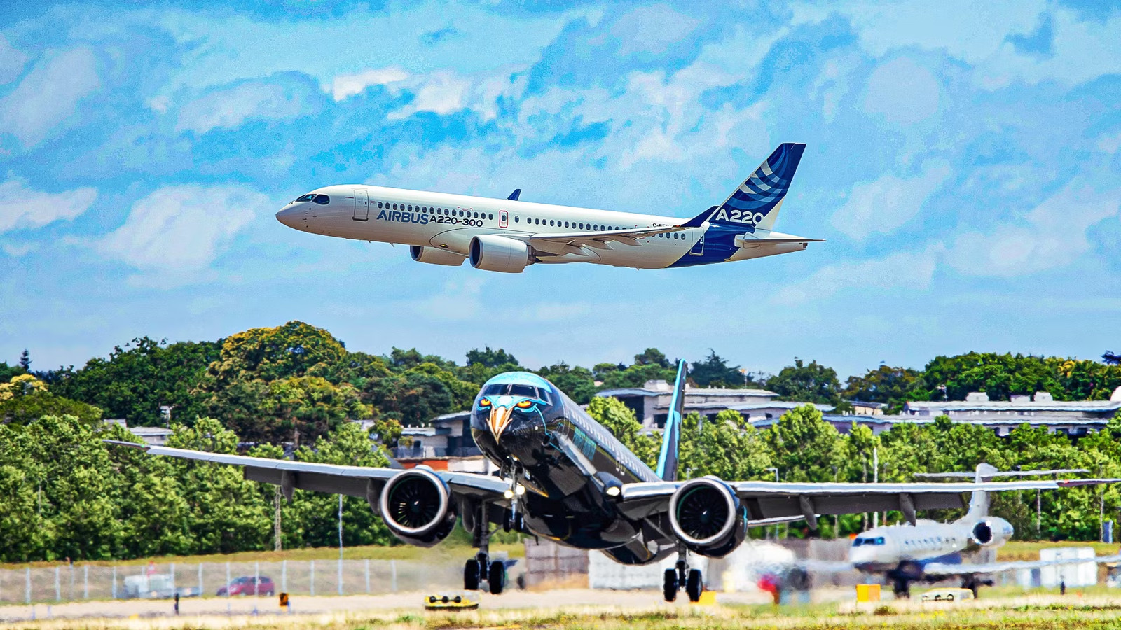 Embraer Just Delivered Its 2,000th E-Jet While Airbus' A220 Fights To Catch Up