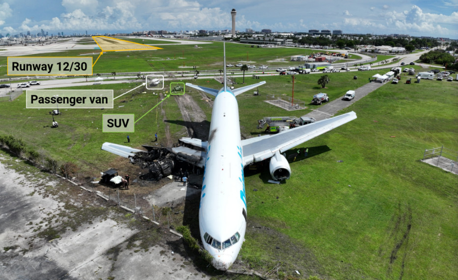 NTSB: Amazon Cargo Jet Touched Down 3,750 Feet Past Runway Threshold