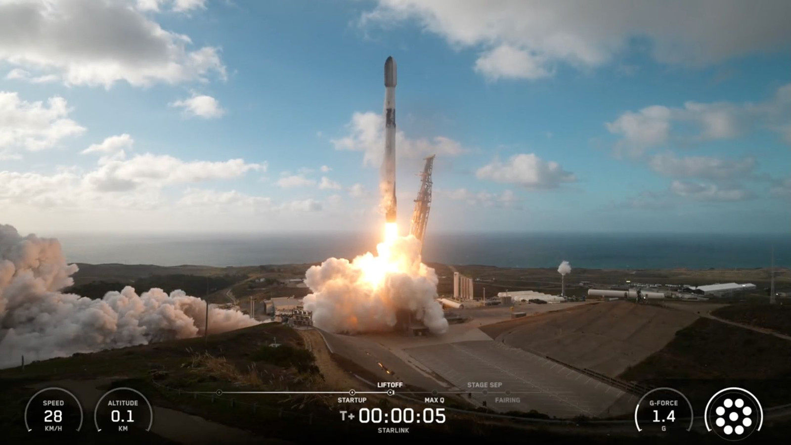 SpaceX launches Starlink satellites from California as Falcon 9 cadence slows (photos)