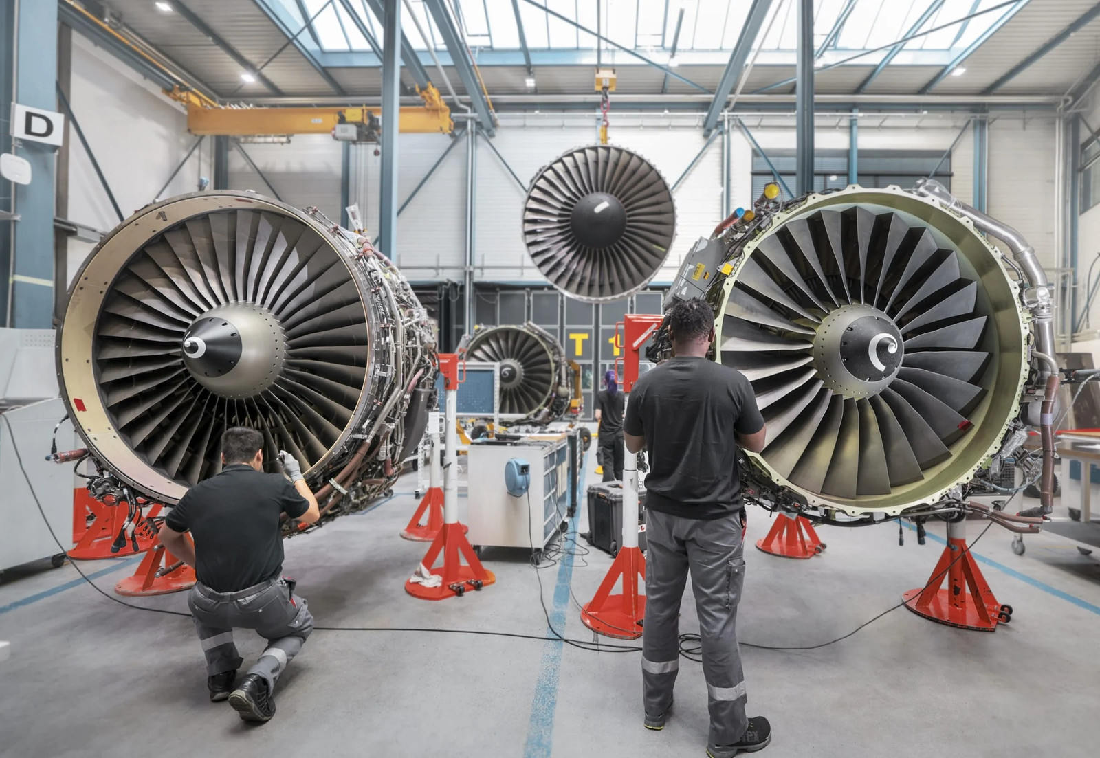 SR Technics supports Garuda CFM56 maintenance