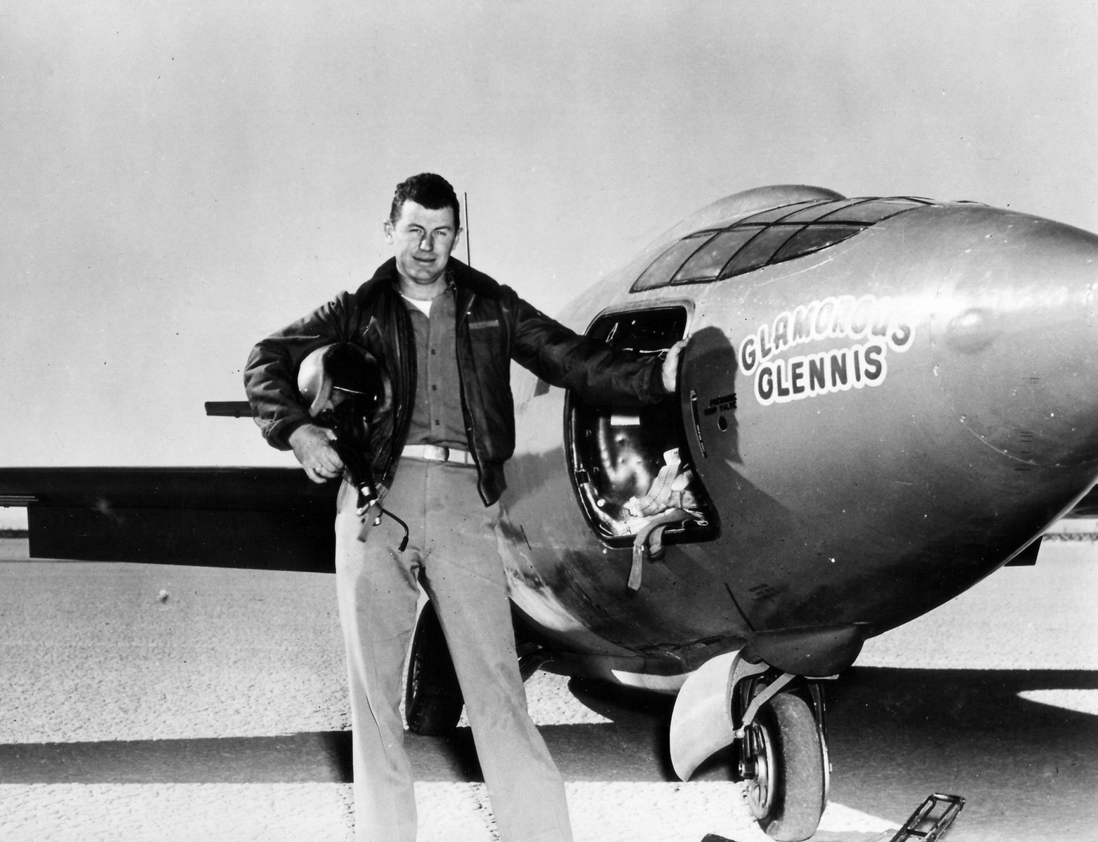 On this day in space! Oct. 14, 1947: Test pilot Chuck Yeager breaks the sound barrier in the Bell X-1, the first X-plane