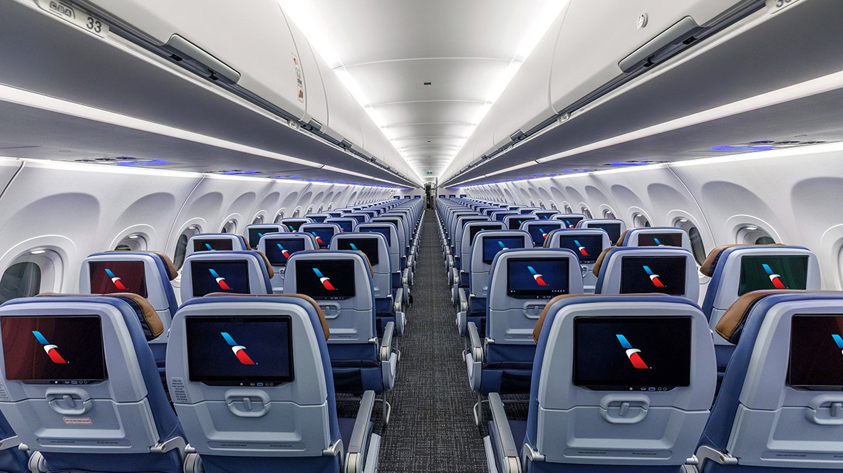 American to Install Seatback Screens Across Narrowbody Fleet