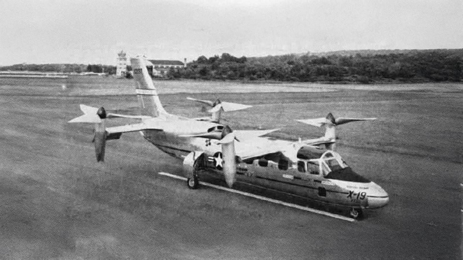 The Forgotten 1960s Quad-Prop Tiltrotor That Foreshadowed The V-22 Osprey By 40 Years
