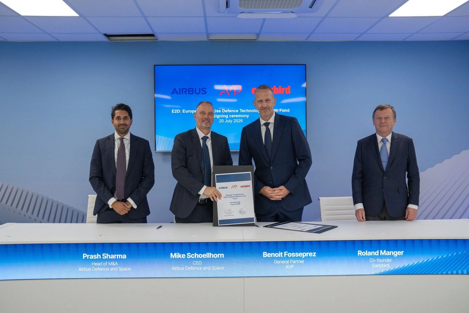 Airbus backs €500 million defence tech fund