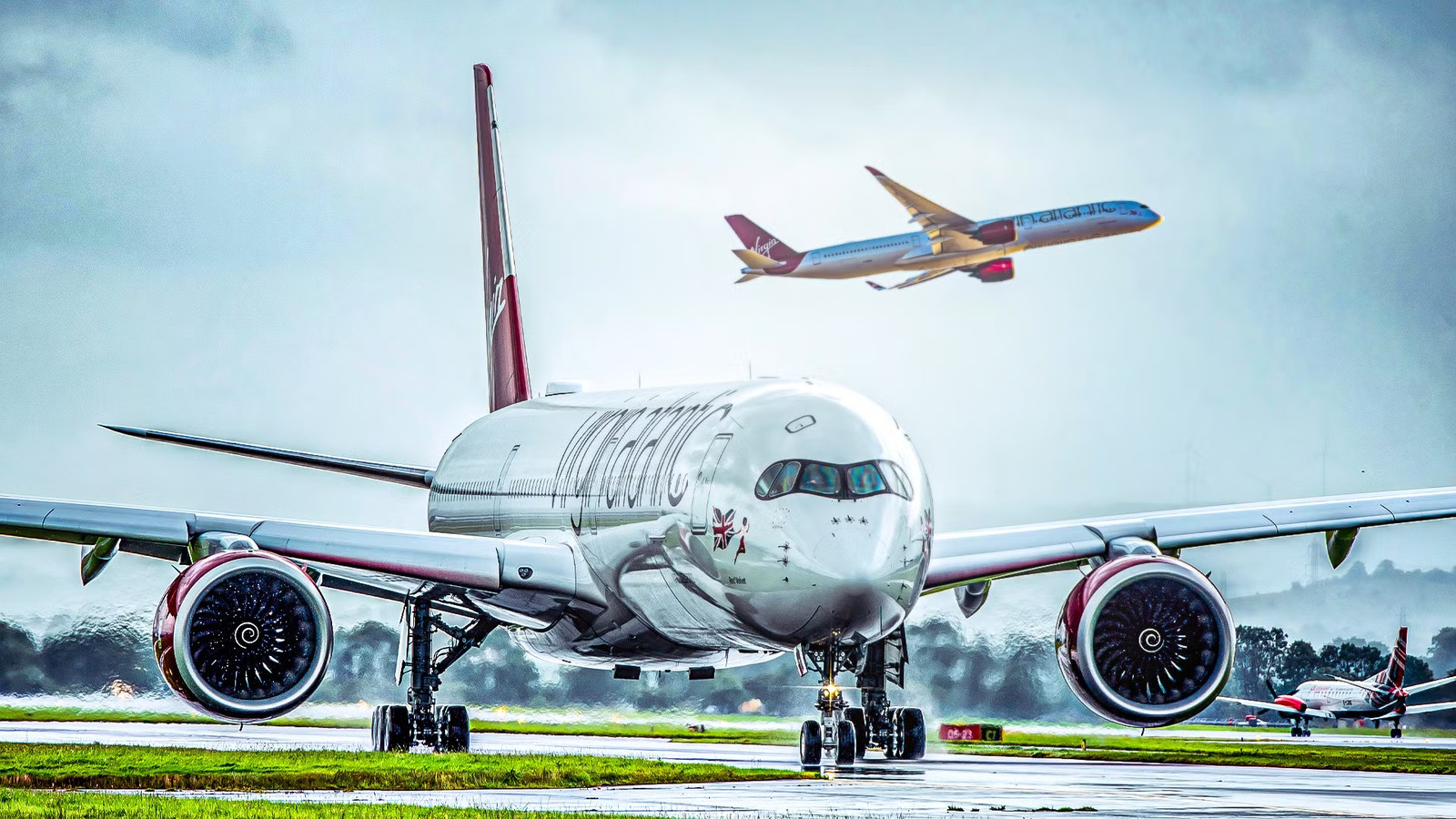 Virgin A350 Spotted On Flight Tracker Operating Rare NFL Charter To London Stansted