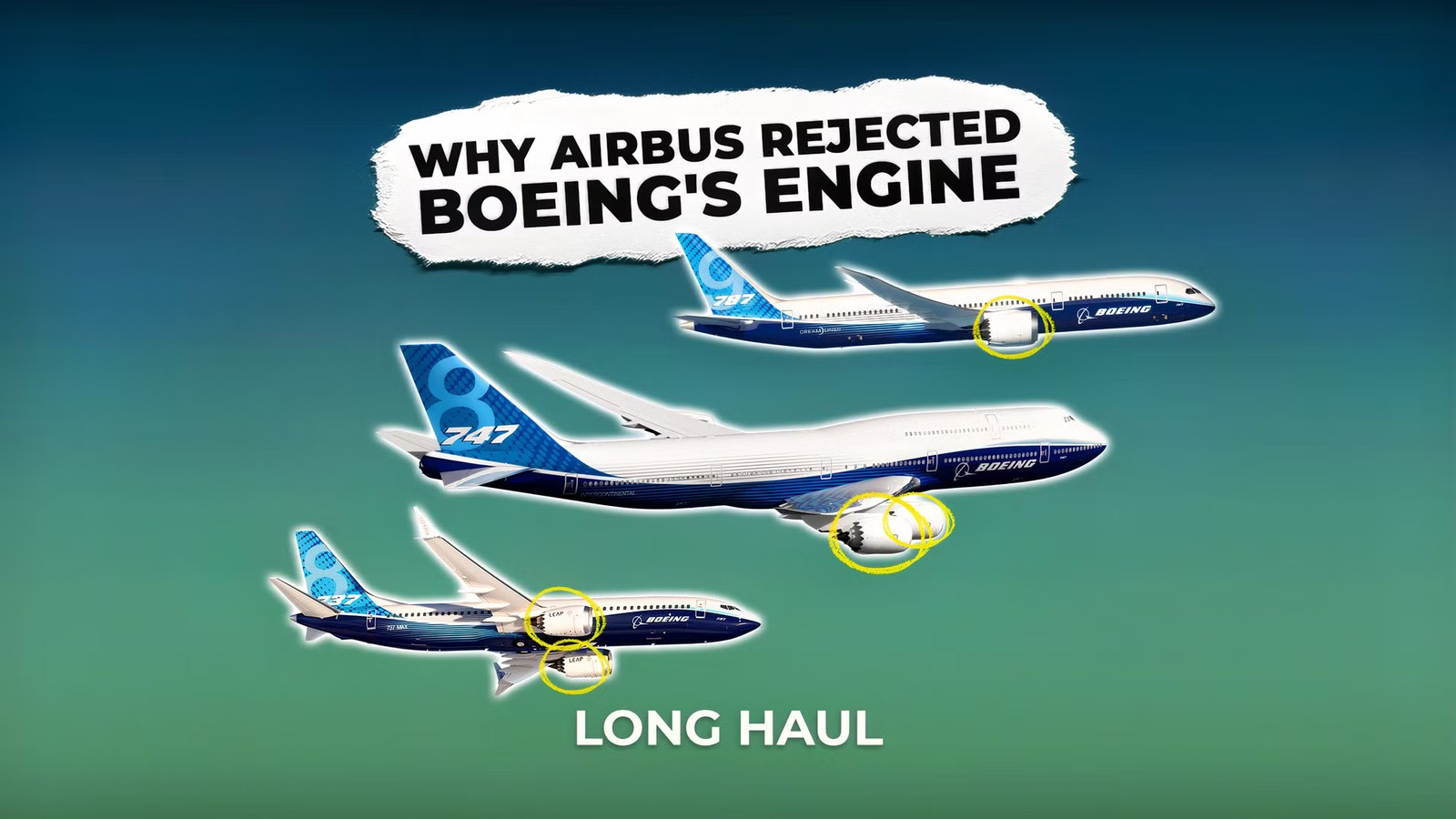 The Hidden Problem With Boeing's 787, 747-8 & 737 MAX Engines