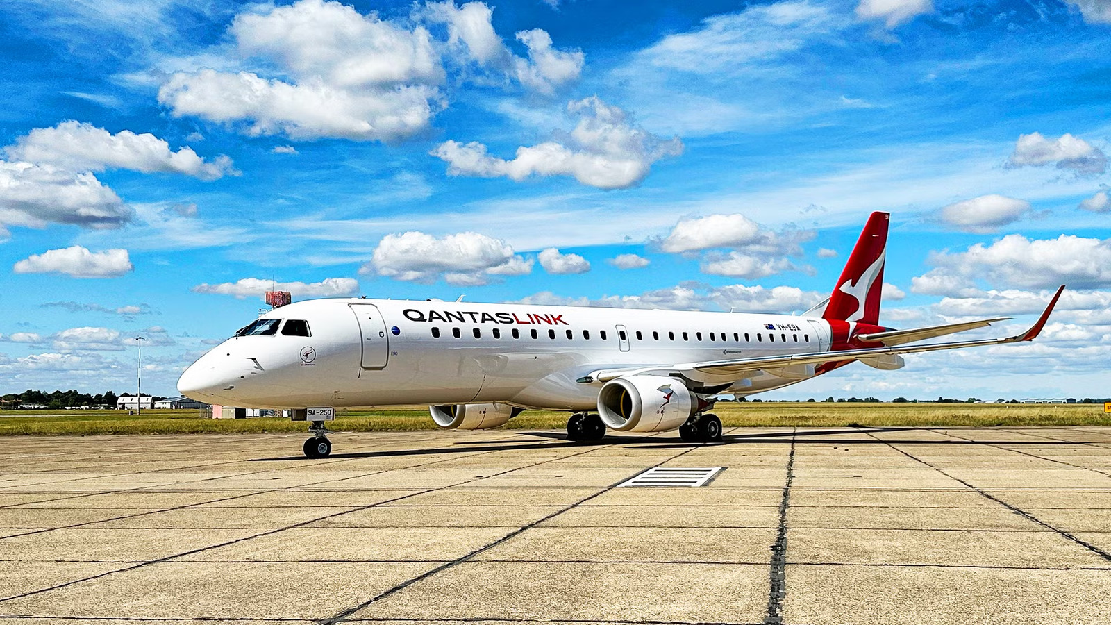 QantasLink's First Embraer E190 Completed An Epic 20-Hour Delivery Flight