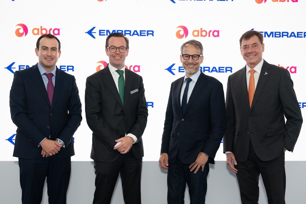 Embraer receives E2 orders from Abra Group, Binter, Luxair at Farnborough 2026