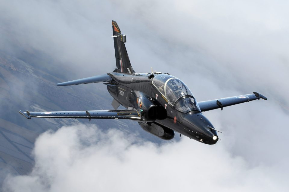 RAF investigates first Hawk T2 jet trainer crash after crew ejects
