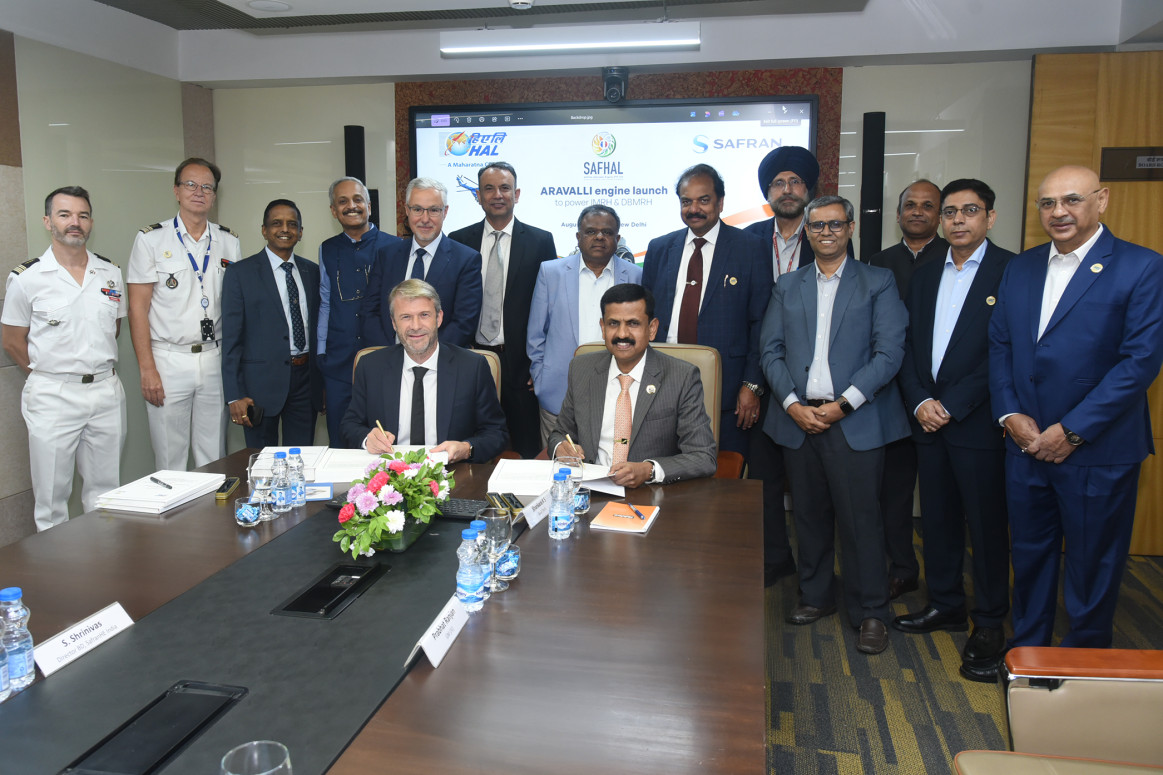 HAL, Safran sign Aravalli helicopter engine contract