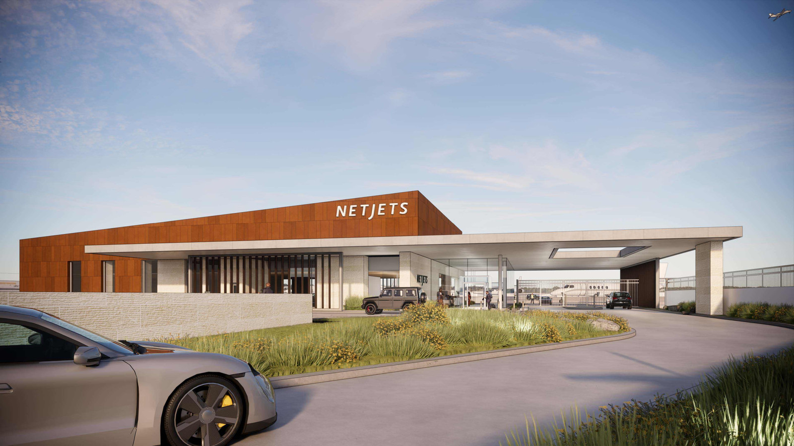 NetJets Plans New Private Terminals