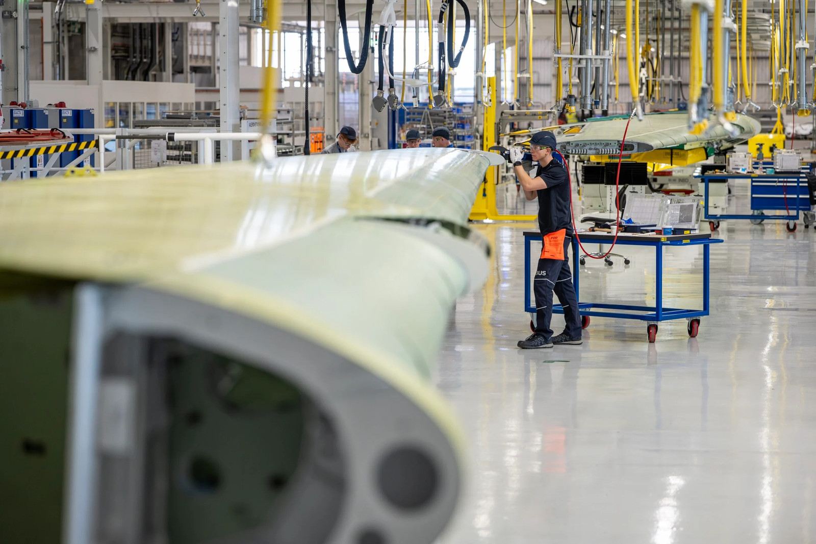 Airbus converts Broughton A380 plant for A321 production