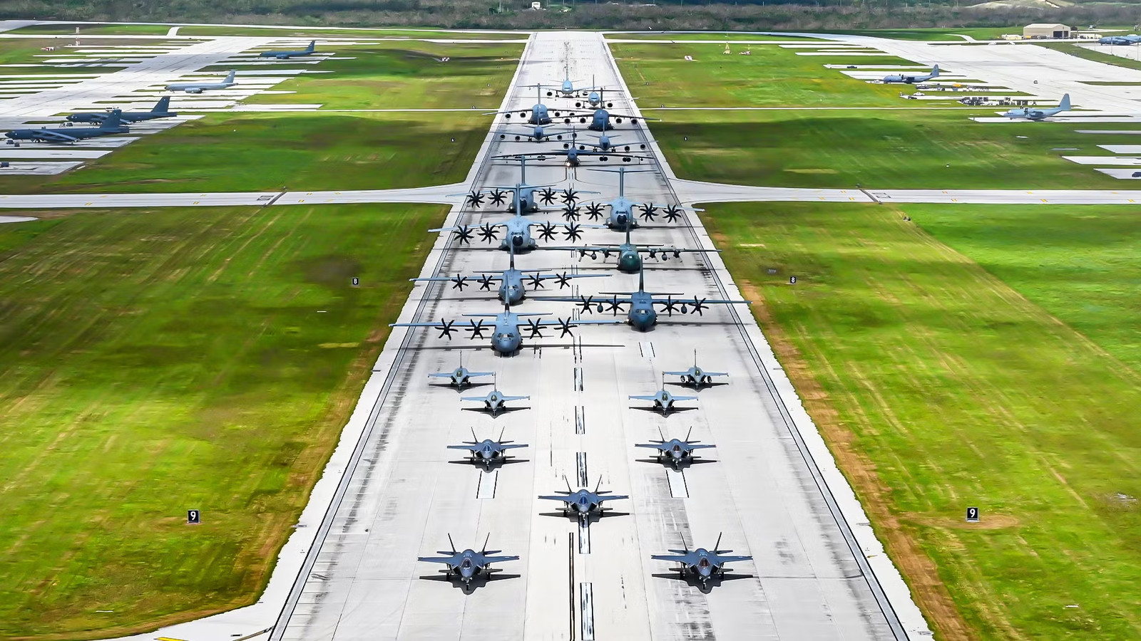 No Shelters, No Problem: The Logic Behind Andersen AFB's 20-Acre Concrete Expansion