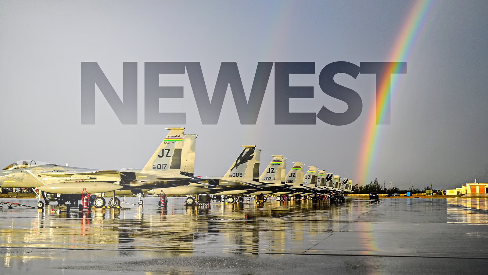 The Pacific Air Bases Where The US Air Force Is Deploying Its Newest Fighters Right Now