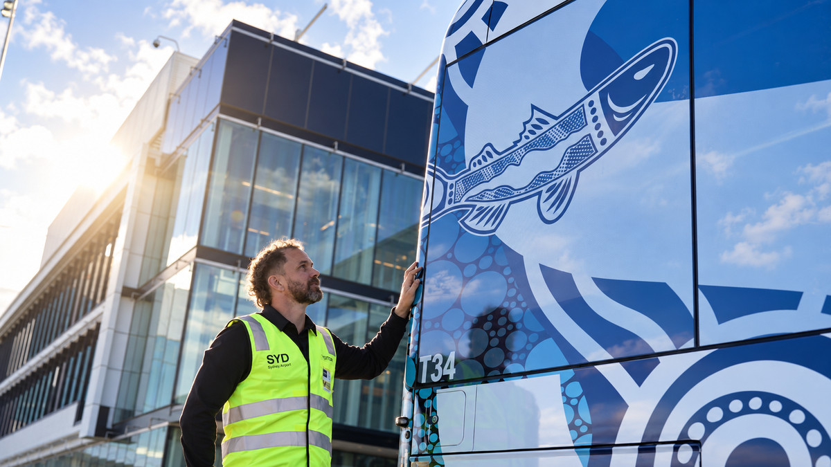 Sydney Airport rolls out 50 electric buses in push toward net zero by 2030