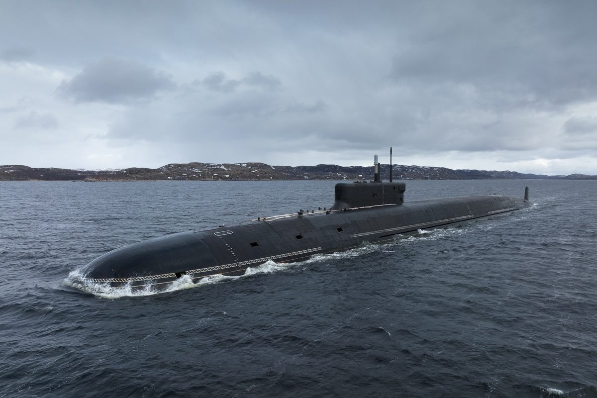 Russian nuclear submarine fires Bulava ballistic missile across Russia