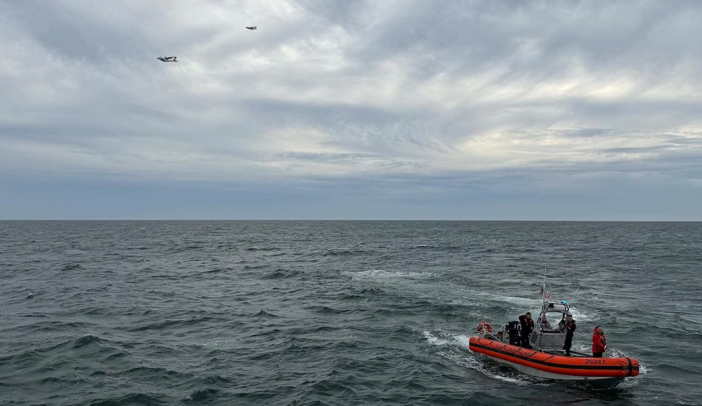 Search teams call off search for six occupants of G100 ambulance after debris field located
