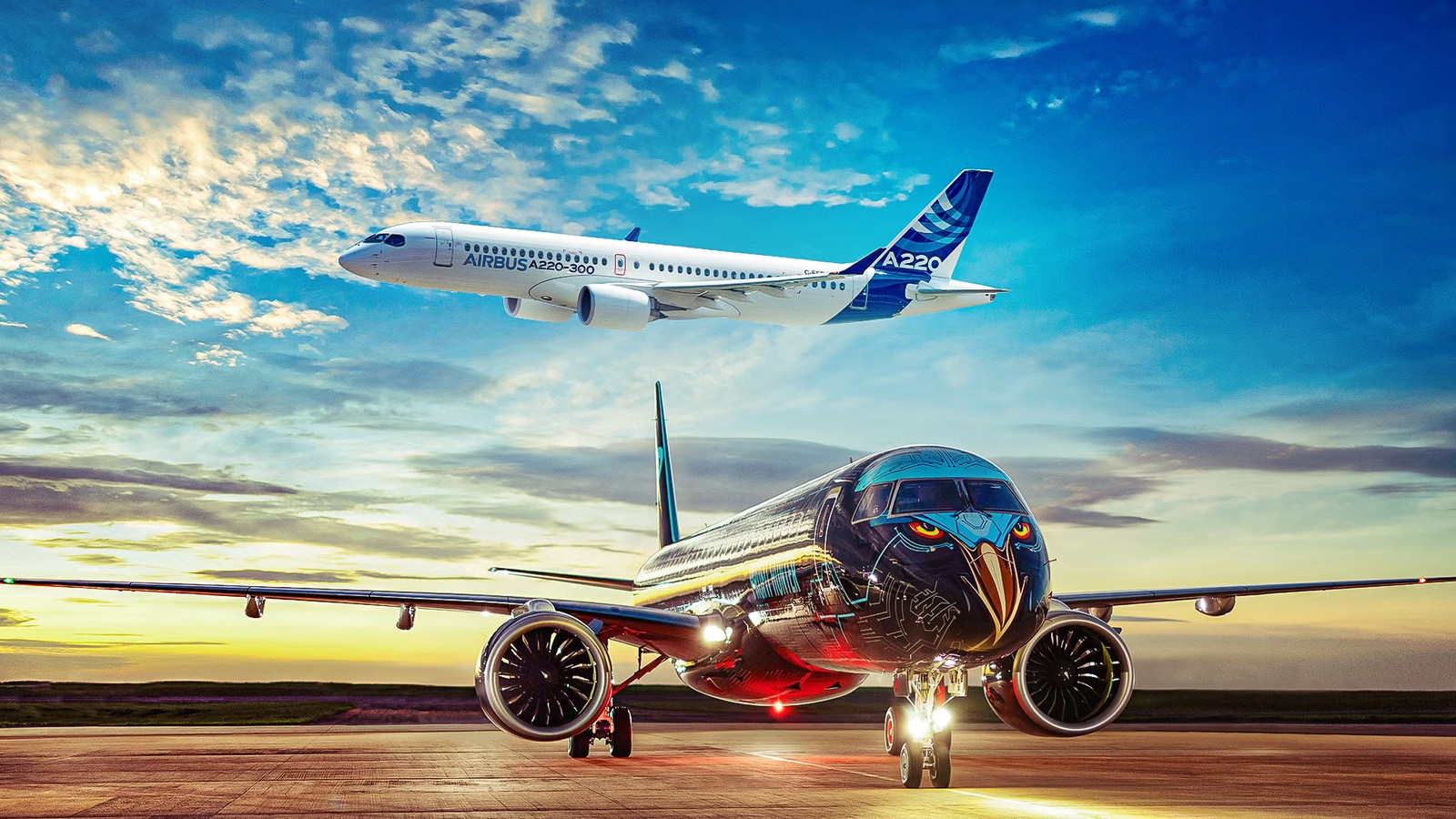 How Many Miles Per Gallon Does An Airbus A220 Get Compared To An Embraer E195-E2?