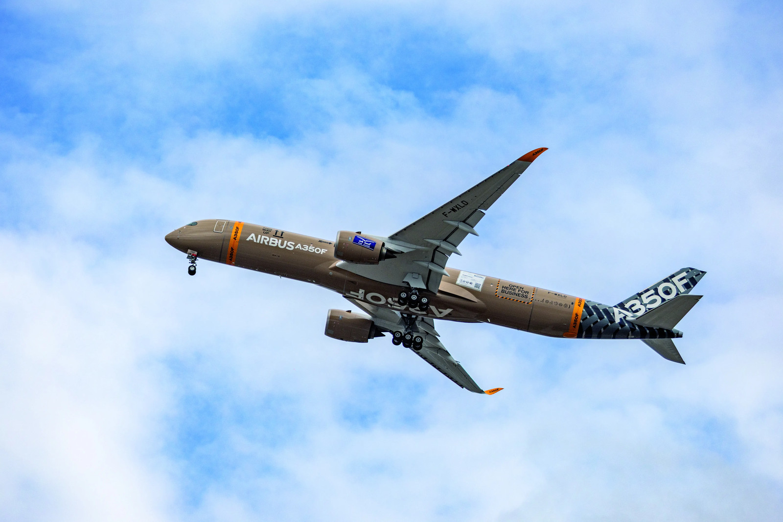 Airbus A350F Makes First Flight
