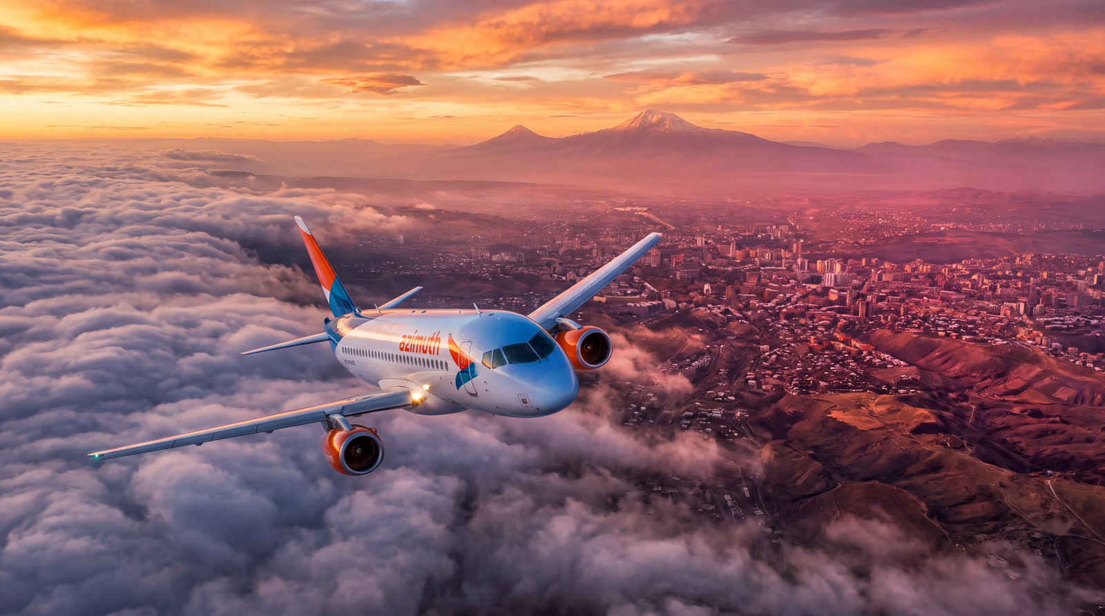 Azimuth Sukhoi Superjet 100 Squawks 7700, Returns To Yerevan After Technical Malfunction
