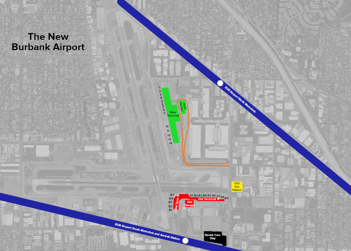 A Look at the New Burbank Airport Terminal That Opens Today