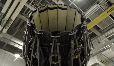 Former F-16 thrust vectoring system integrated with X-Bat