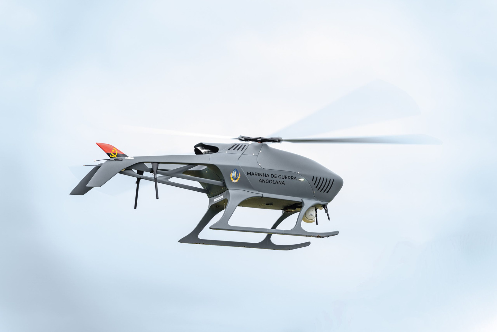 Angolan navy receives six HT-100 uncrewed helicopters from EDGE Group