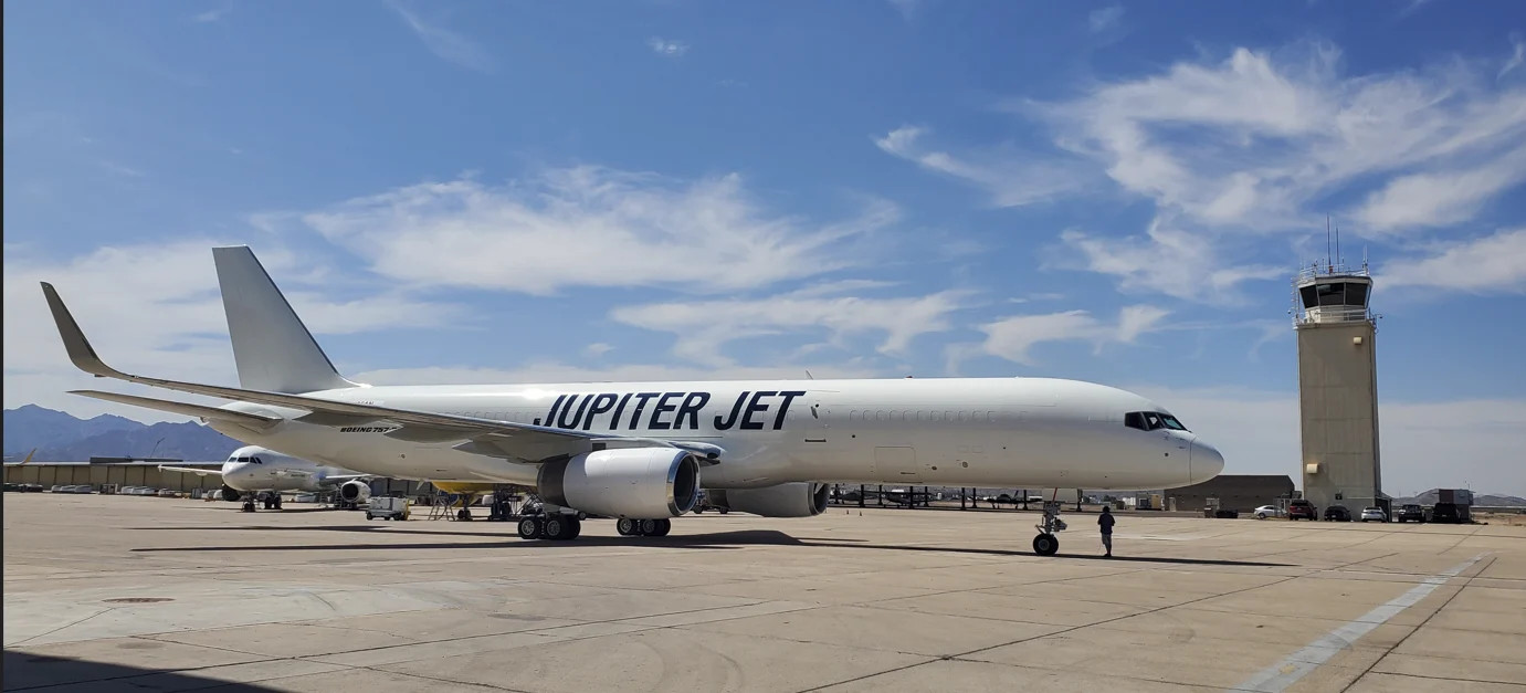 Jupiter Jet leases Boeing 757 Freighter from AerSale