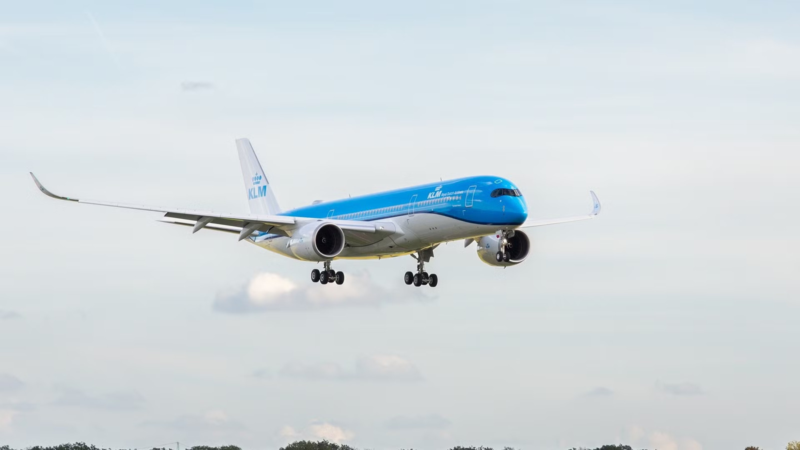 KLM's Launches Historic 1st Airbus A350 Flight Today: See Route Now: