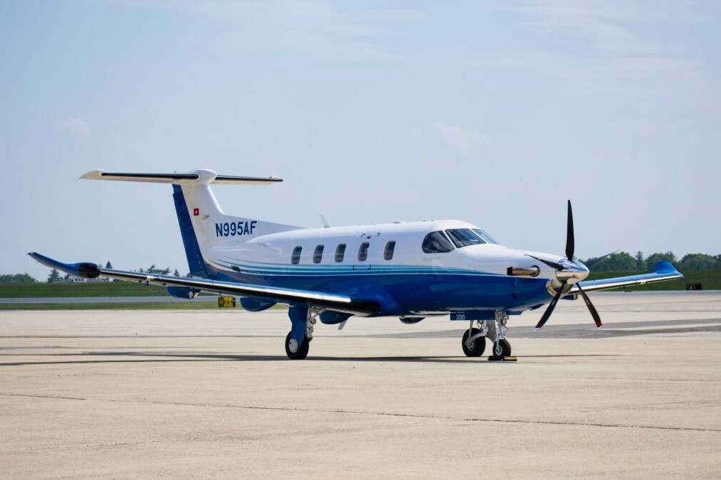 Teen fleeing police badly damages PlaneSense PC-12 in airport crash