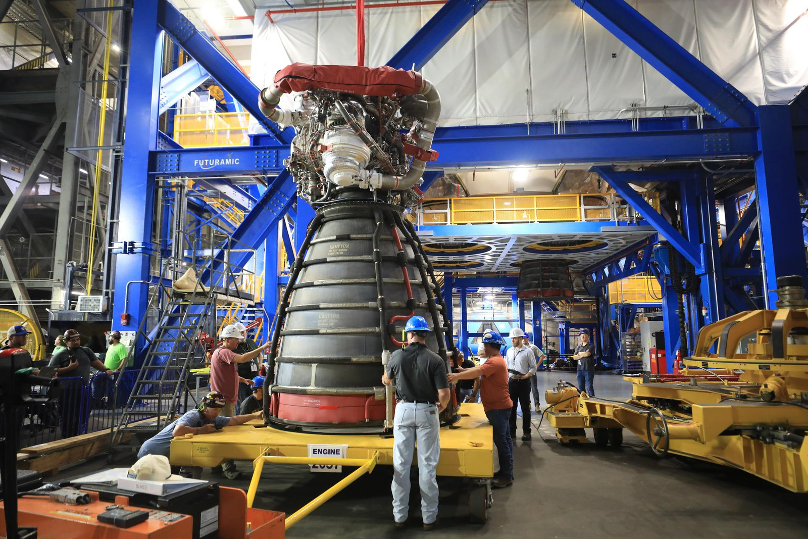 Historic Engines Take Their Place on Artemis III