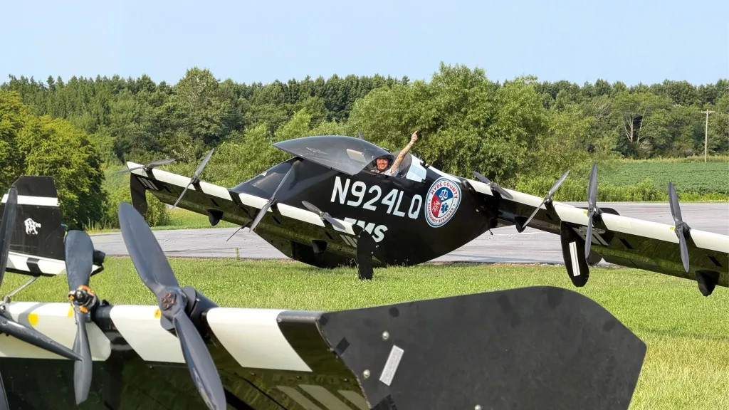 Electric VTOL Aircraft Answer Real 911 Calls in North Carolina