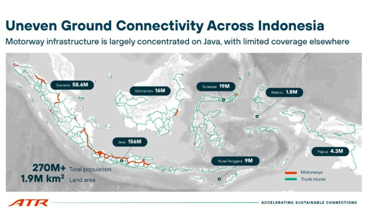 ATR sees 16 million-passenger market in untapped Indonesian routes
