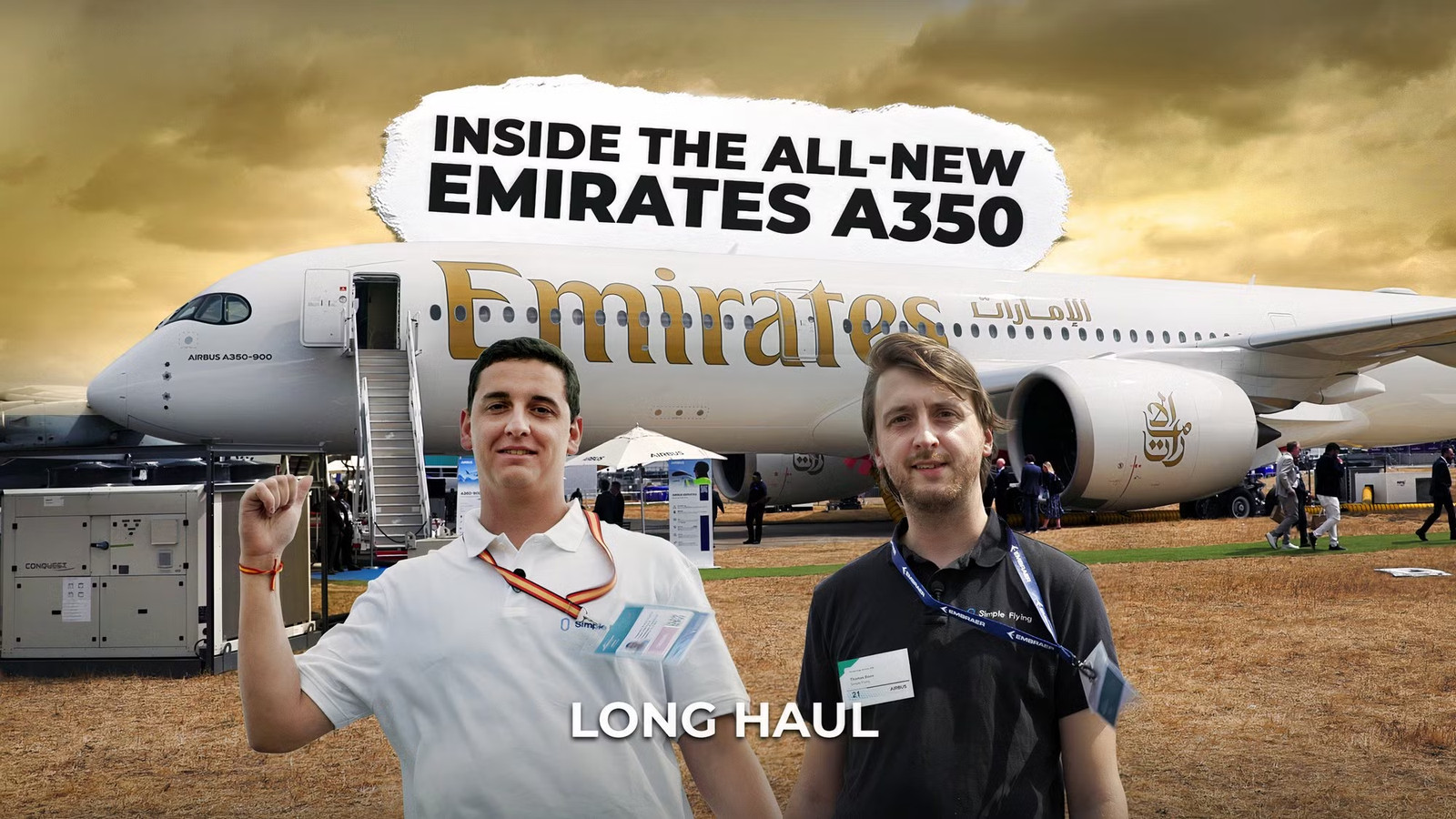 What It's Like Inside Emirates' New Airbus A350-900