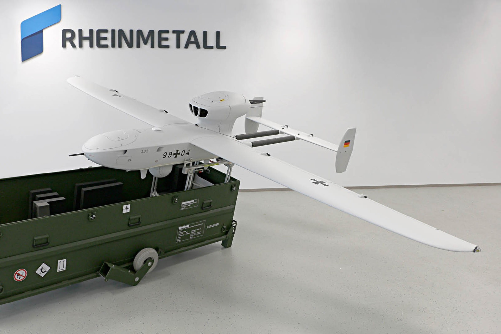 Rheinmetall LUNA NG drone cleared for Bundeswehr training flights