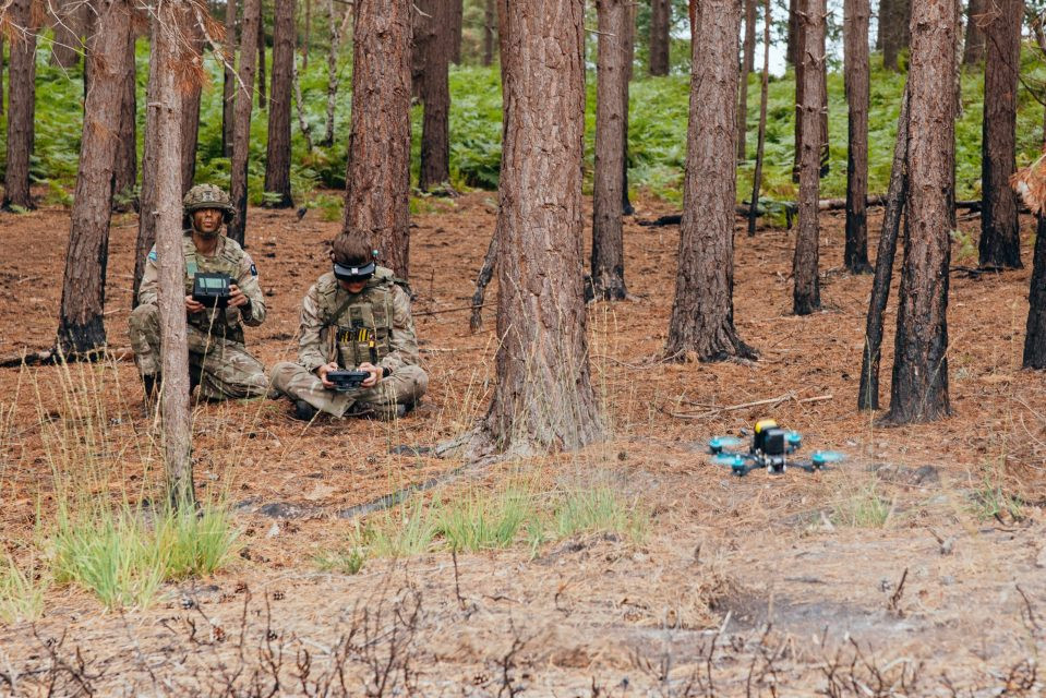 UK gains access to Ukraine battle data for AI drone swarms