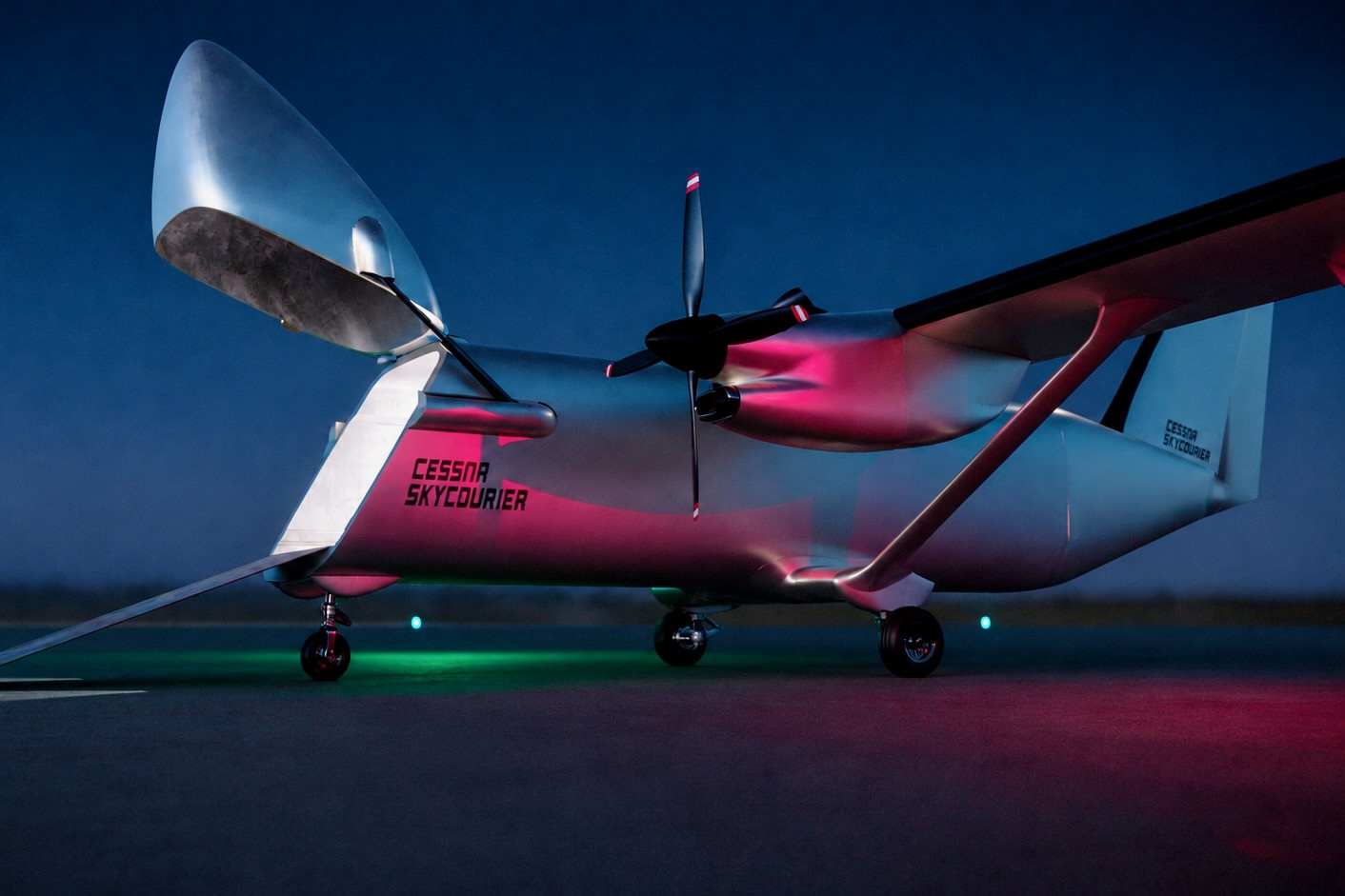 Textron and Merlin unveil pilotless SkyCourier concept for military resupply