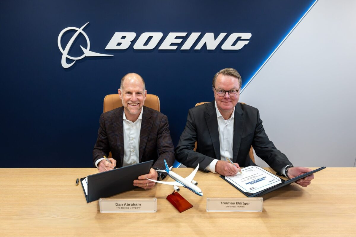 Boeing and Lufthansa Technik lock in three more years of parts collaboration