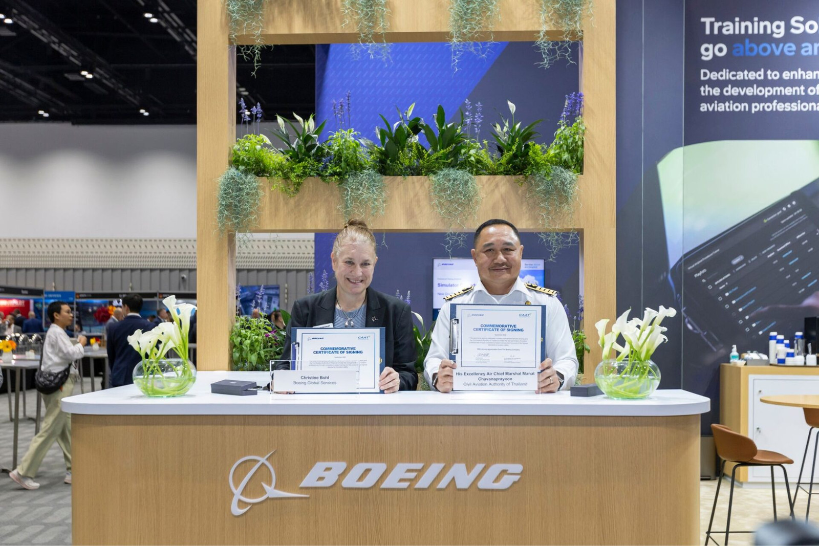 Thailand’s CAAT becomes first regulator to adopt Boeing’s CBTA training solution