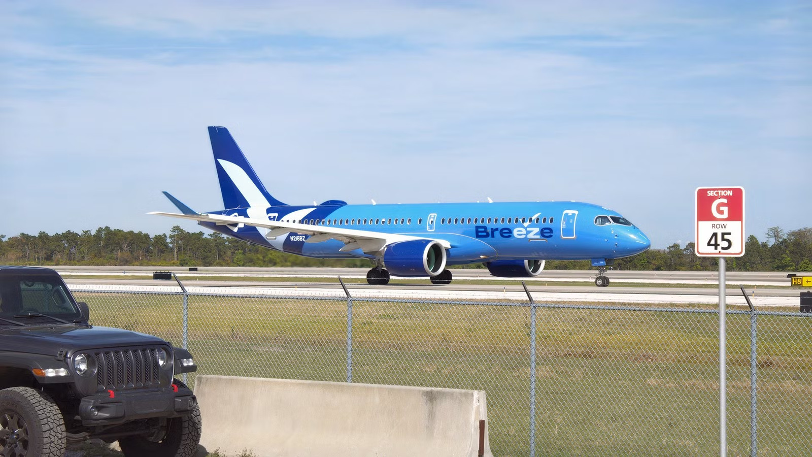 9-Hour Flights: Breeze Airways' 11 Longest Airbus A220 Routes Revealed [Map]