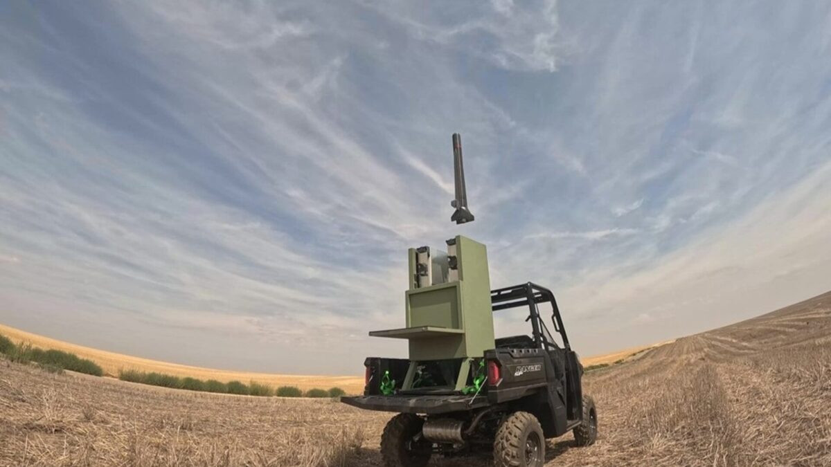 US firm demonstrates coordinated flight of jet-powered attack drones