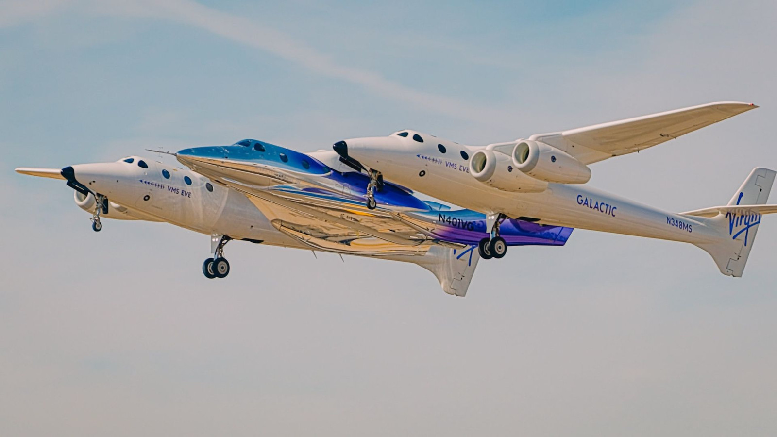 Watch Virgin Galactic's new 'Delta-class' space plane take to the skies for the 1st time (video)